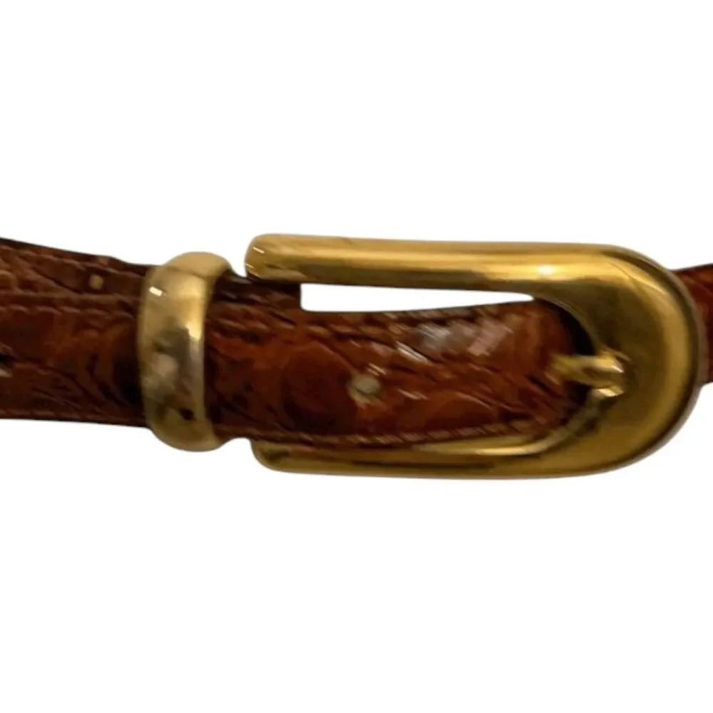 Made‎ In France Leather Alligator Look Belt